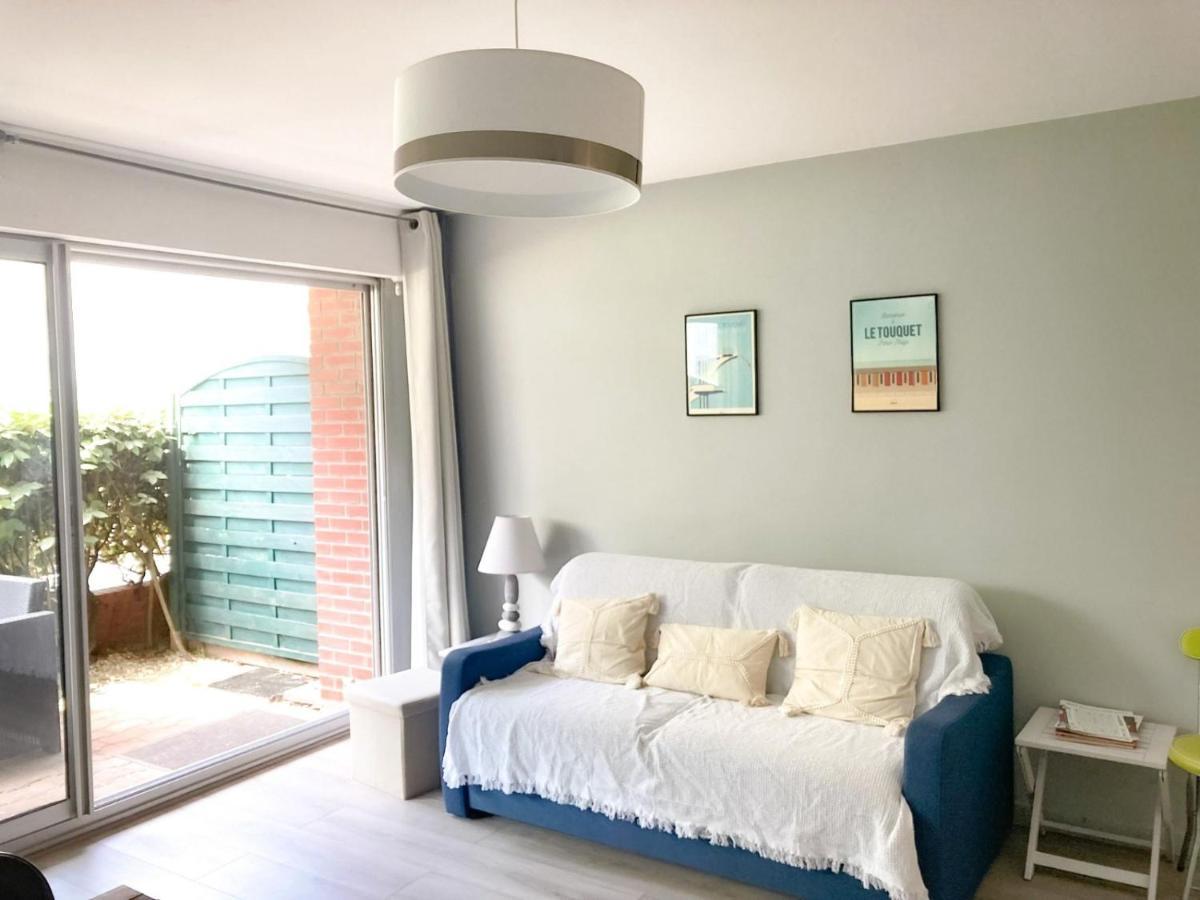 Studio Le Corail Avec Terrasse Lägenhet Le Touquet Exteriör bild