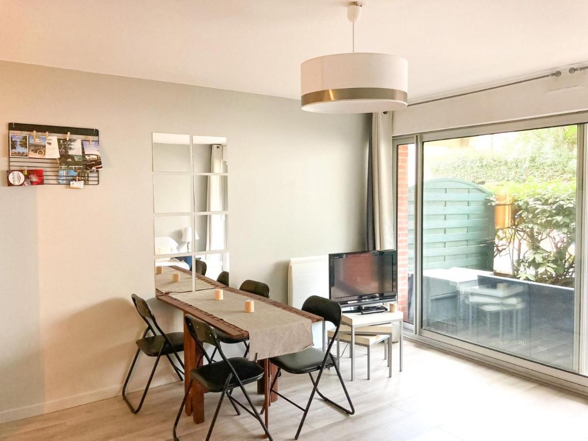Studio Le Corail Avec Terrasse Lägenhet Le Touquet Exteriör bild